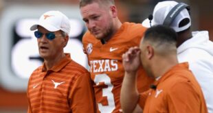 Texas QB Quinn Ewers ‘questionable’ for game vs. ULM: Will Arch Manning get first start?