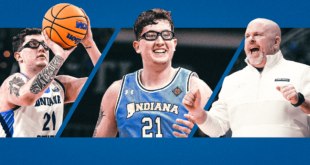 His goggles and his game made him a college basketball internet star. What’s his next act?