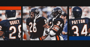 Walter Payton and Matt Suhey, backfield mates turned brothers, and a bond that transcends time