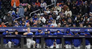 As Mets show fatigue in NLCS, time could be ticking on their magical season