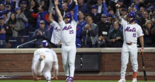 Pete Alonso, Mets torch Dodgers early to stay alive in NLCS: Takeaways