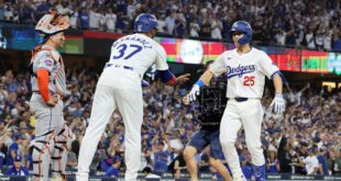 Dodgers finish off Mets to clinch pennant and date with Yankees in World Series