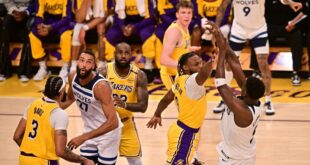 LeBron, Bronny James play together in Lakers season opener; first father-son duo to share court in NBA history