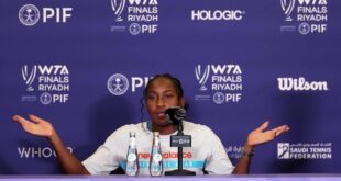 Coco Gauff looks for Saudi Arabia progress at WTA Finals; ‘probably wouldn’t come back’ without it