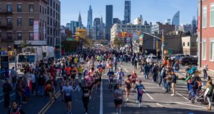 What is the New York City Marathon like from within the course?