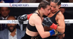 Katie Taylor wins controversial rematch with Amanda Serrano to retain super lightweight title