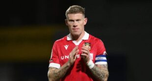 Why Wrexham captain James McClean has been allowed to bypass soccer rules about how to leave a pitch